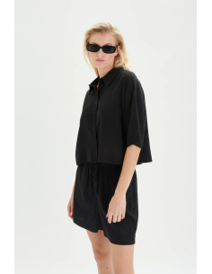 24COLOURS Black Shorts  - 60819b 2