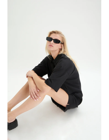 24COLOURS Black Shorts  - 60819b