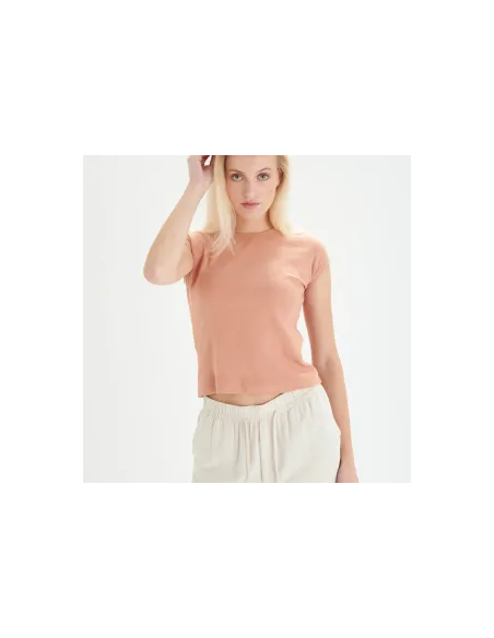 24COLOURS Trousers Beige - 60820a