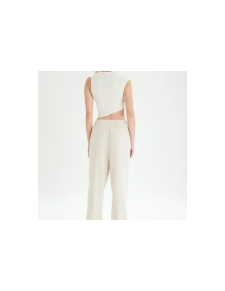 24COLOURS Trousers Beige - 60820a