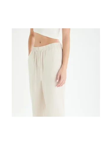 24COLOURS Trousers Beige - 60820a