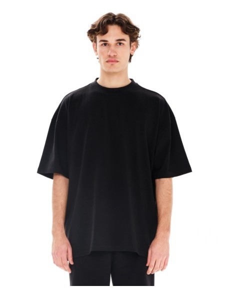 EMERSON ΜΟΝΟΧΡΩΜΟ ΑΝΔΡΙΚΟ ΚΟΝΤΟΜΑΝΙΚΟ OVERSIZED T-SHIRT - 241.EM33.100-black