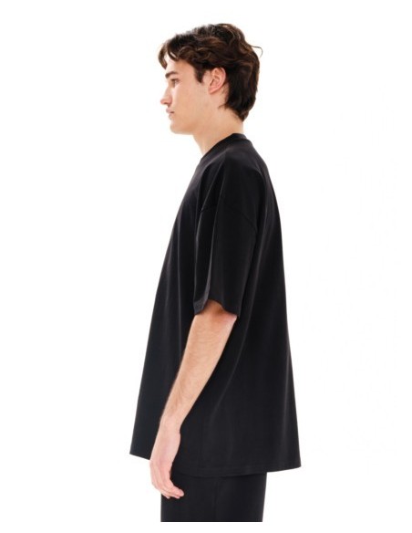 EMERSON ΜΟΝΟΧΡΩΜΟ ΑΝΔΡΙΚΟ ΚΟΝΤΟΜΑΝΙΚΟ OVERSIZED T-SHIRT - 241.EM33.100-black