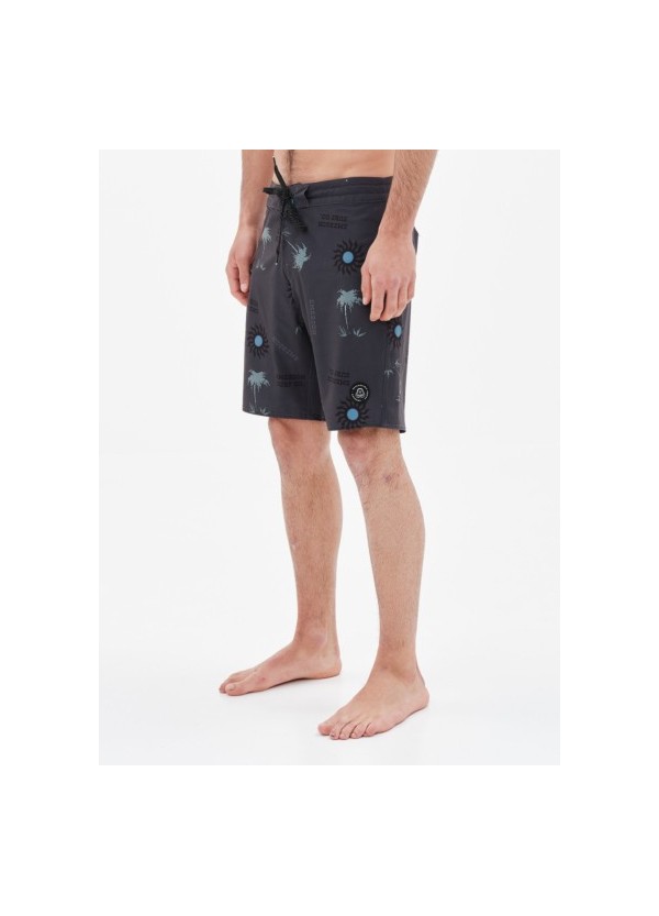 EMERSON SURF CO. ΑΝΔΡΙΚΟ ΑΝΑΚΥΚΛΩΜΕΝΟ BOARDSHORTS 49εκ. pr299 OFF BLACK-221.EM524.25CR