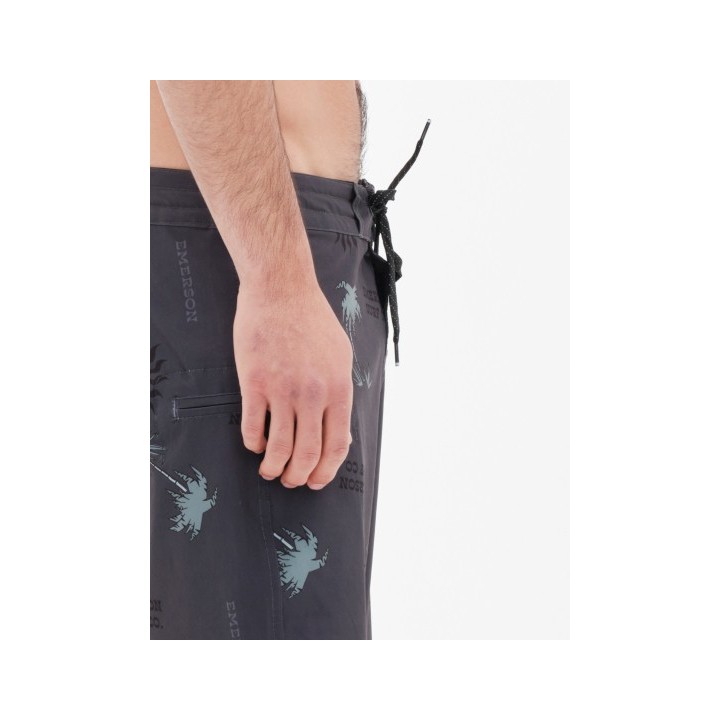 EMERSON SURF CO. ΑΝΔΡΙΚΟ ΑΝΑΚΥΚΛΩΜΕΝΟ BOARDSHORTS 49εκ. pr299 OFF BLACK-221.EM524.25CR