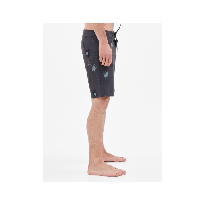 EMERSON SURF CO. ΑΝΔΡΙΚΟ ΑΝΑΚΥΚΛΩΜΕΝΟ BOARDSHORTS 49εκ. pr299 OFF BLACK-221.EM524.25CR