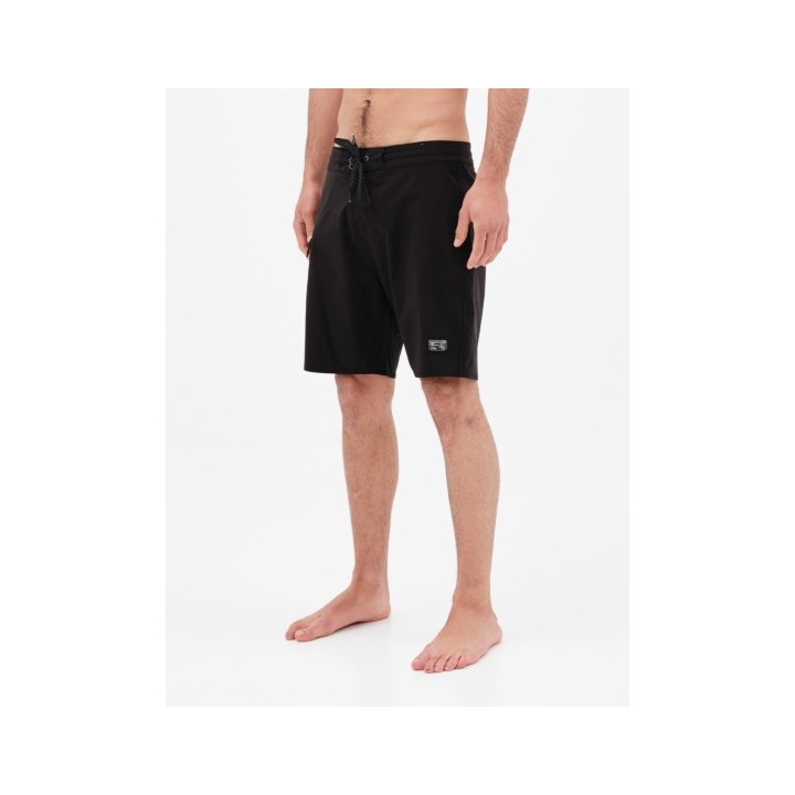 BASEHIT ΑΝΔΡΙΚΟ ΜΟΝΟΧΡΩΜΟ BOARDSHORTS 49cm BLACK-221.BM528.28