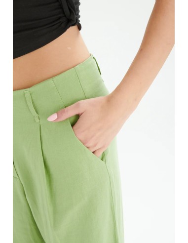 24COLOURS Pants in Green - 60834b