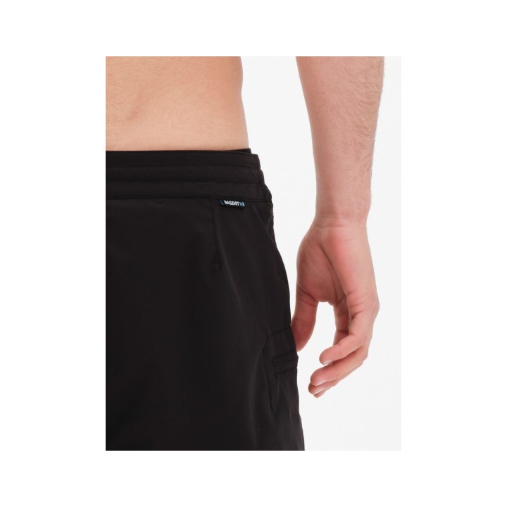 BASEHIT ΑΝΔΡΙΚΟ ΜΟΝΟΧΡΩΜΟ BOARDSHORTS 49cm BLACK-221.BM528.28