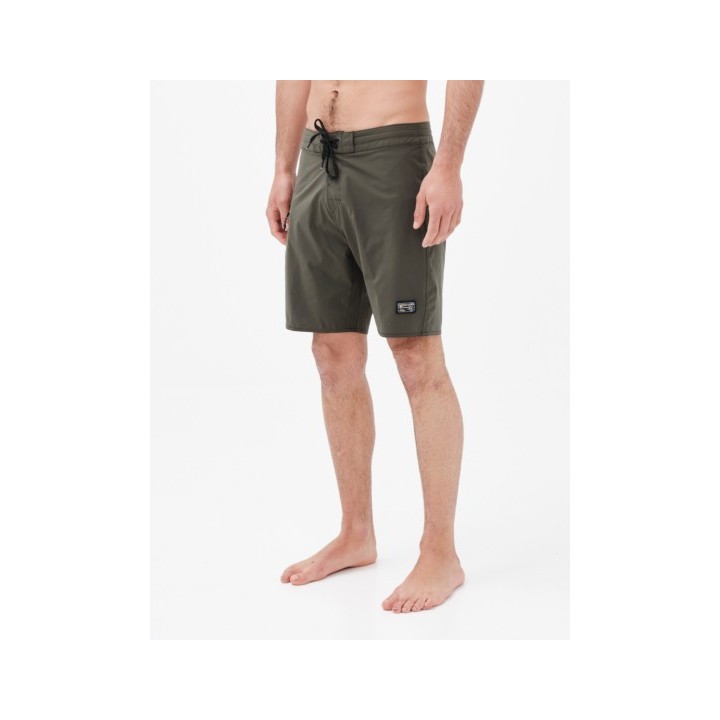 BASEHIT ΑΝΔΡΙΚΟ ΜΟΝΟΧΡΩΜΟ BOARDSHORTS 49cm OLIVE-221.BM528.28
