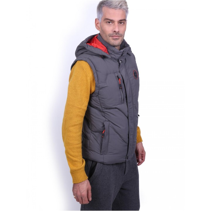 Ανδρικό μπουφάν Ice tech G625 grey | urbanfashion.gr