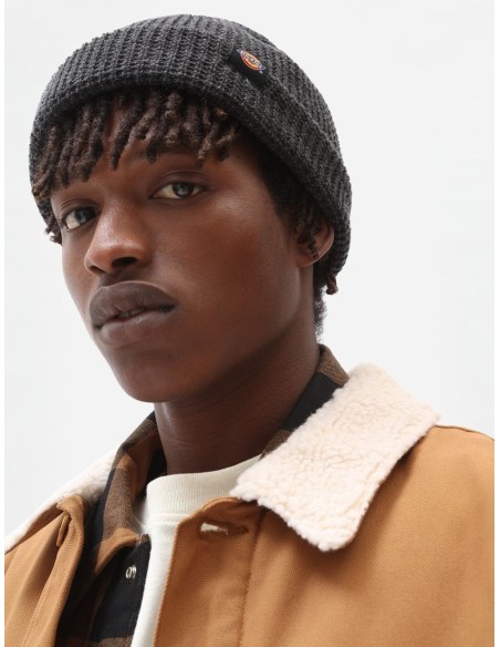 DICKIES WOODWORTH WAFFLE BEANIE BLACK - DK0A4XFDBLK1