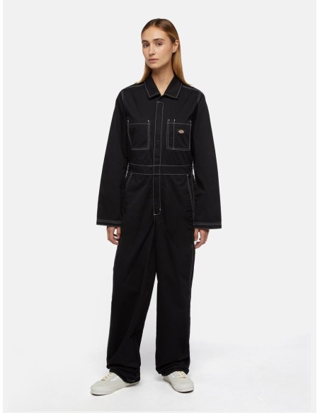 dickies  SUN PRARIE COVERALL W BLACK -DK0A8657BLK1