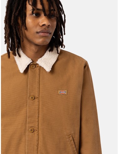 DICKIES DUCK CANVAS DECK JACKET STONE...