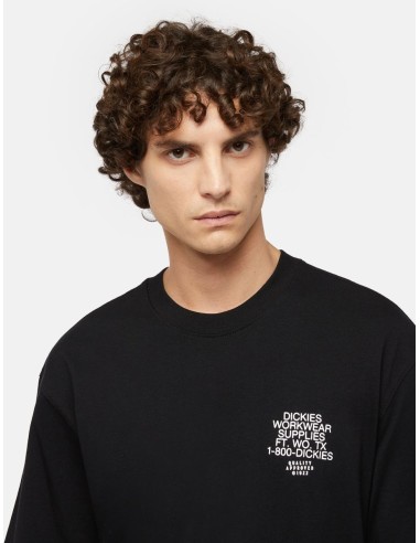 DICKIES INDUSTRIAL TEE SS BLACK-...
