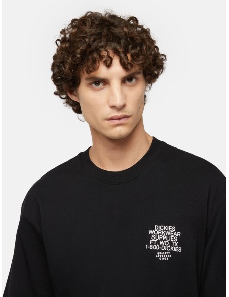 DICKIES INDUSTRIAL TEE SS BLACK- DK0A863BBLK1
