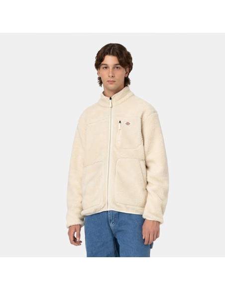 DICKIES  MOUNT HOPE FLEECE WHITECAP GRAY- DK0A4YEEF901