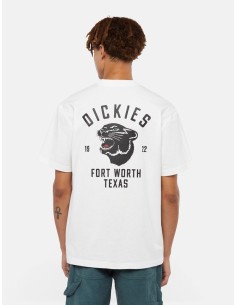 DICKIES PANTHER TEE SS WHITE- DK0A4Z4I0WH1 2