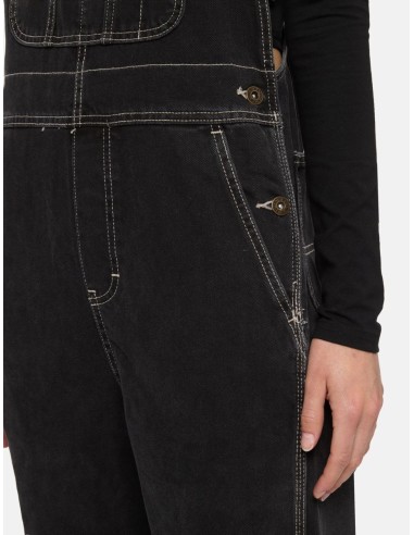 DICKIES CLASSIC DENIM BIB W BLACK...