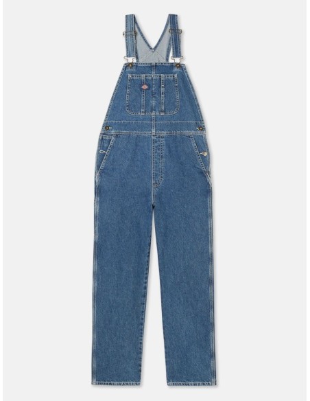 DICKIES CLASSIC DENIM BIB W CLASSIC BLUE- DK0A4XYCCLB1