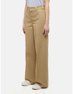 DICKIES  WIDE LEG PANT KHAKI -DK0A4YSEKHK1