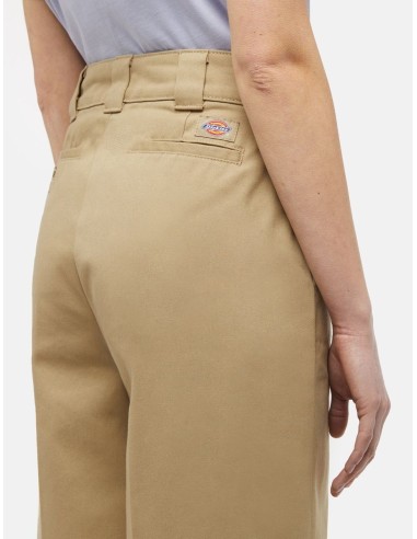 DICKIES  WIDE LEG PANT KHAKI...