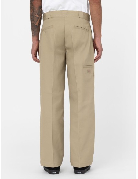 dickies  DOUBLE KNEE REC KHAKI PANTS- DK0A4XK3KHK1