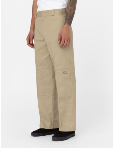 dickies  DOUBLE KNEE REC KHAKI PANTS-...
