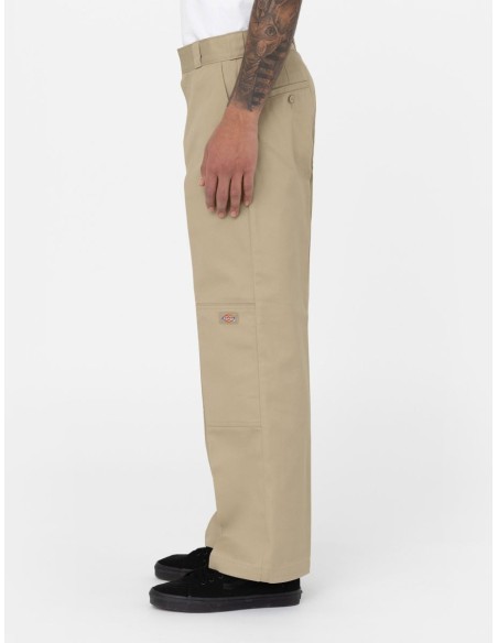 dickies  DOUBLE KNEE REC KHAKI PANTS- DK0A4XK3KHK1