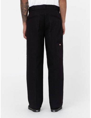 dickies  DOUBLE KNEE REC BLACK PANTS-...