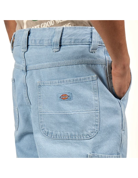 Dickies  MADISON BAGGY FIT DENIM VINTAGE AGED BLUE PANTS- DK0A4YECC151