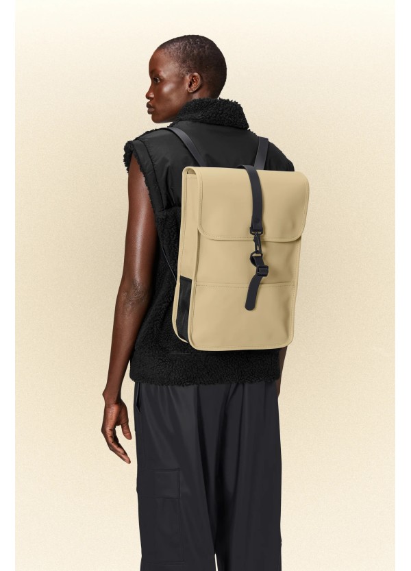 Rains Backpack Mini W3 Σακίδιο Πλάτης Αδιάβροχο  - 13020-sand