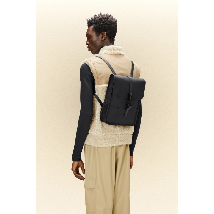 Rains Backpack Mini W3 Σακίδιο Πλάτης Αδιάβροχο  - 13020-black