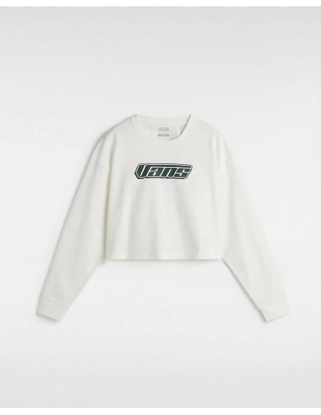 VANS Retro V LS Relax Crop marshmallow - VN000J4KFS81