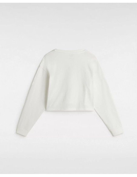 VANS Retro V LS Relax Crop marshmallow - VN000J4KFS81