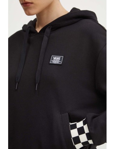 VANS  BOOM BOOM CHECK CROP II Black-...