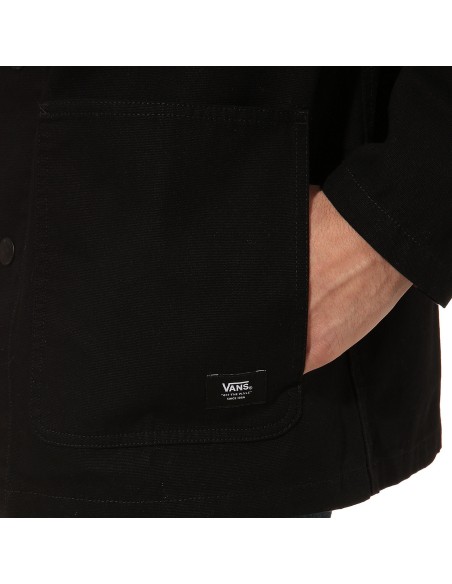 VANS MN DRILL CHORE COAT Black - VN0A3WF1BLK1