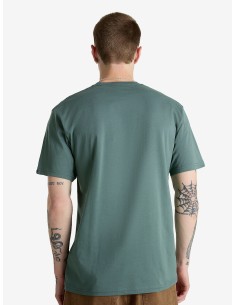 VASN  MN LEFT CHEST LOGO TEE Dark Forest- VN0A3CZE1CI1 2