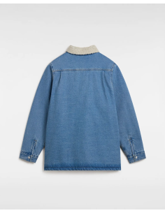 VANS  Drill Chore Denim Sherpa Coat STONEWASH/BLUE -... 2