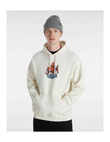 VANS Fish Loose Pullover marshmallow...