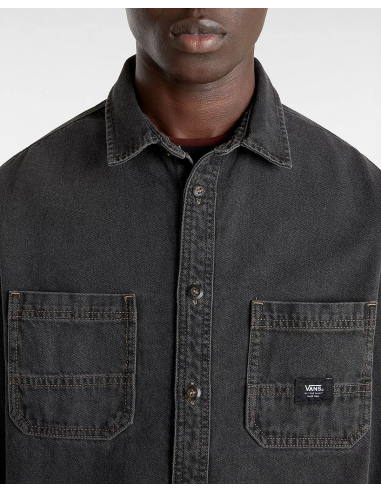 VANS  Stevens Denim LS Woven PAVEMENT...