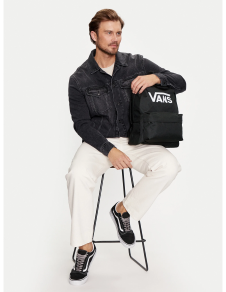 VASN  Old Skool Print Backpack Black- VN000H50BLK1
