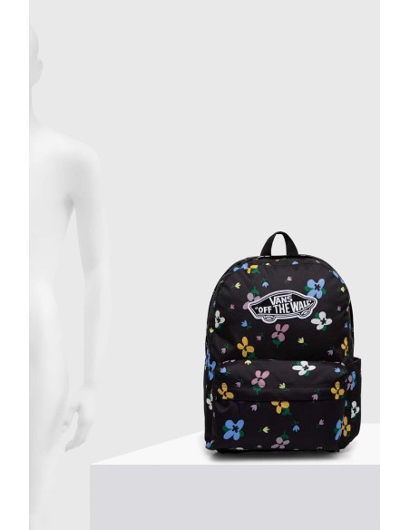 VASN  Old Skool Classic Backpack BLACK/LAVENDER MIST- VN000H4YDAJ1