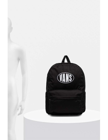 VASN Old Skool Backpack Black/White-...