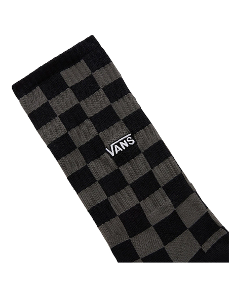 VASN  Checkerboard Crew Black/Charcoal - VN000F0TBA51