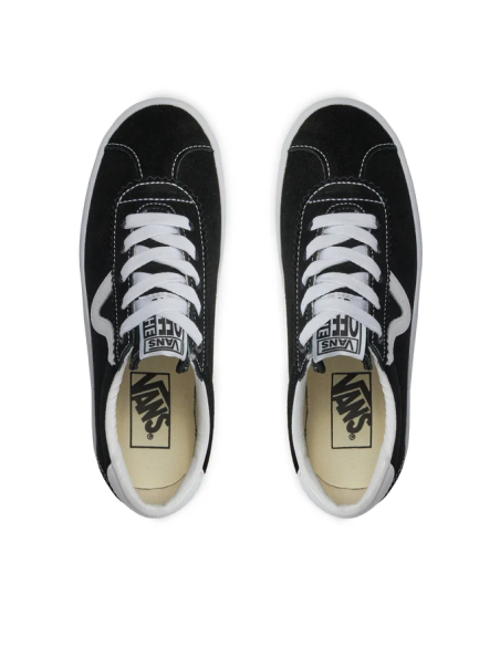 vans  Sport Low BLACK/WHITE- VN000CQRBZW1