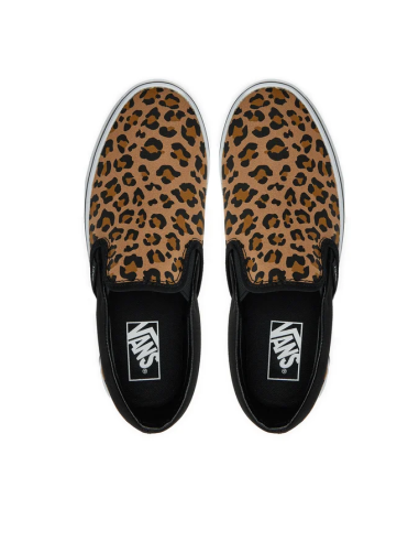VANS Classic Slip-On ANIMALIER BLACK-...