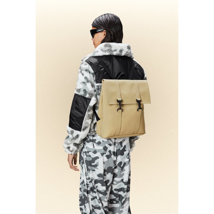 Rains MSN Bag Mini W3 Σακίδιο Πλάτης Αδιάβροχο  - 13310-sand