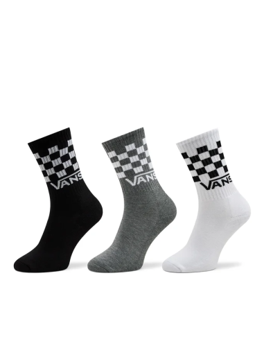 VANS Classic Check Crew Black/White-...