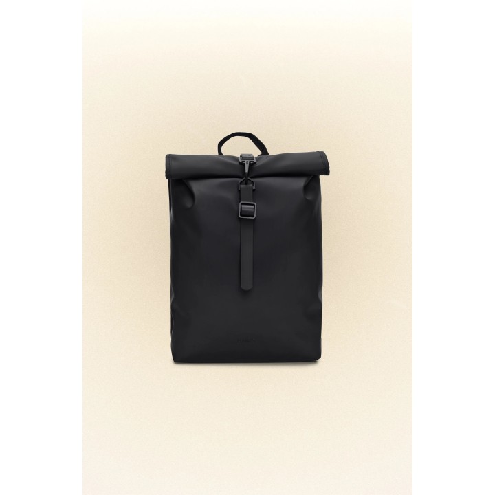 Rains Rolltop Rucksack Mini W3 Σακίδιο Πλάτης Αδιάβροχο  - 13330-black